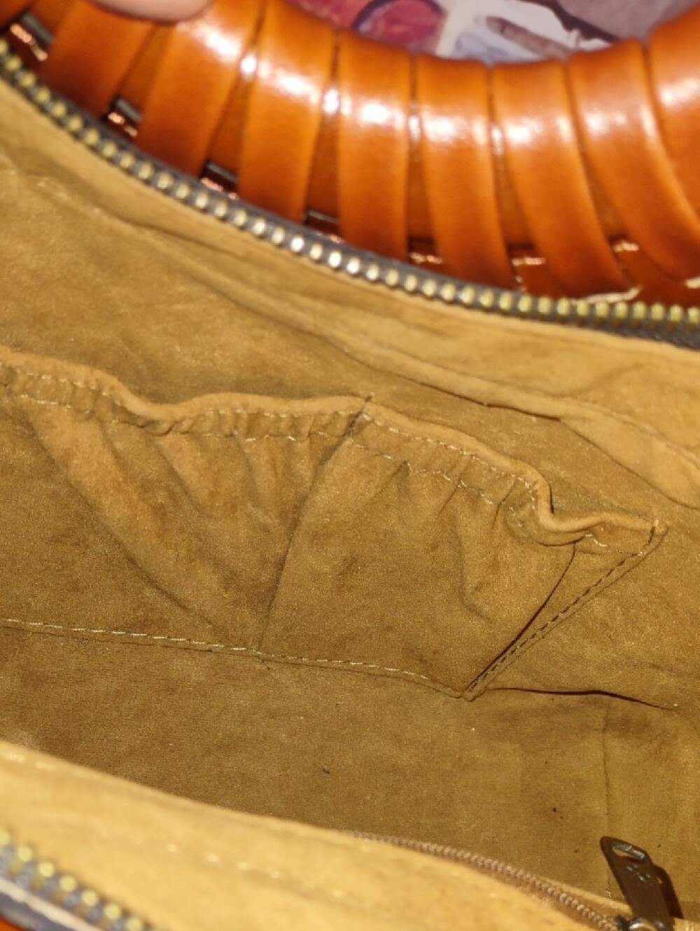 Patricia Nash "Lyon" Leather Circular-Handle Satchel - Picture 11 of 12